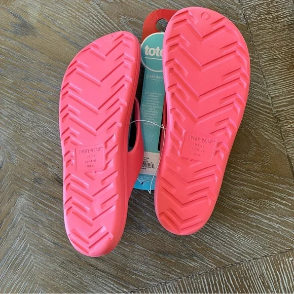 NWT Totes Everywear Bounce Flip Flops Women’s  Size 10 - Picture 6 of 7